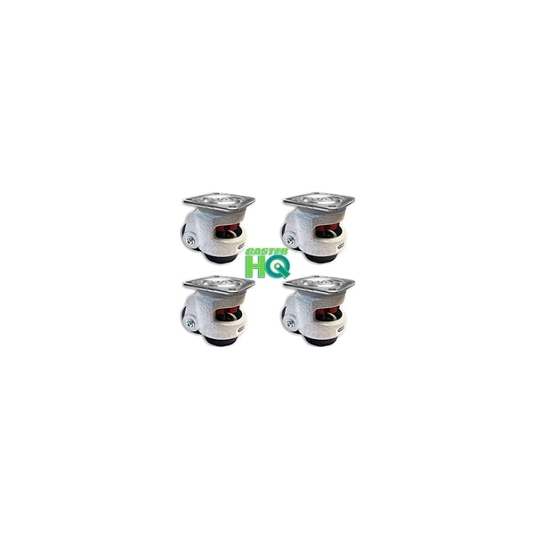TP-60F, 2" Wheel, Retractable Leveling Machine Casters, 2,